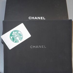 Chanel velvet lining, box & star bucks